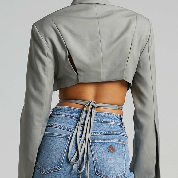 NEW Lioness Miami Vice Crop Jacket Blazer - Picture 3 of 5